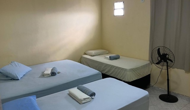 Budget hotel in Lucas do Rio Verde, rooms available for rent.