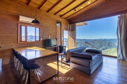 Cabaña con vista panorámica y jacuzzi VST022