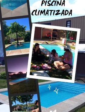 Cabañas en Koslay Ñalala Ivoqué con piscina climatizada en épocas cálidas