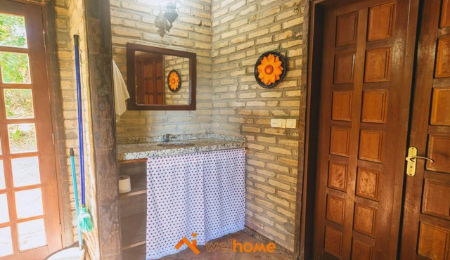 Cabana em sítio com área de lazer no Ceará
