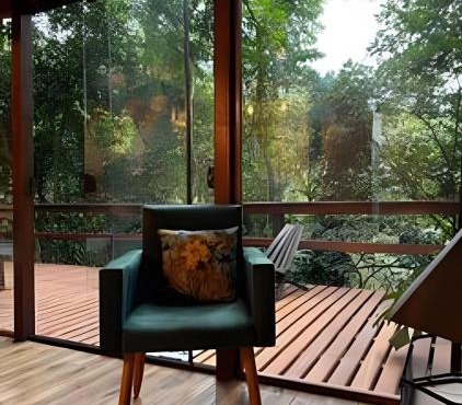 Cabana tesourinha Ecoparque Águas Brancas