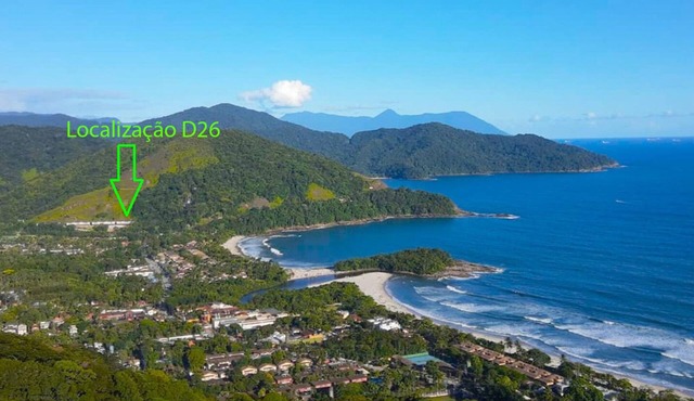 Camburyzinho, gated community 3 suites, panoramic views and privacy.