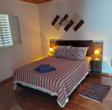 Casa aconchegante na roça c/piscina/churrasqueira in Goncalves