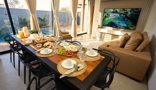Casa Ampla com Piscina e Churrasco em Bonito-MS in Bonito