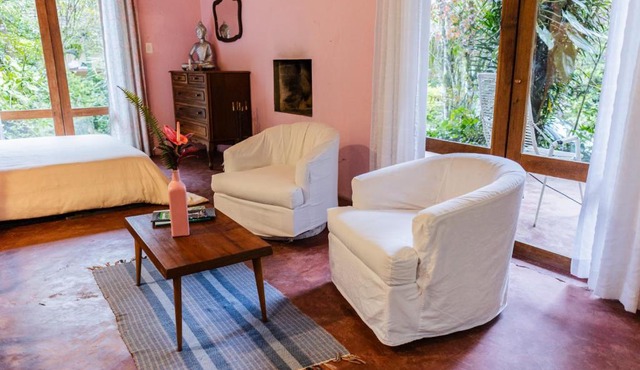 Casa Aureliano Macondo Banho de Floresta Lareira