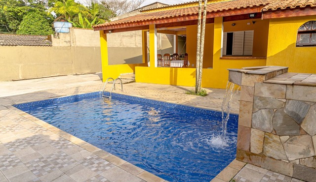 Casa c Wi-Fi, piscina e churrasqueira em Itanhaém in Itanhaém