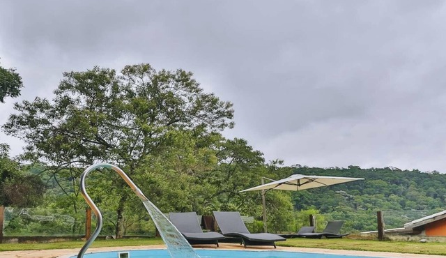 Casa de campo em Mairinque com Vista e Piscina