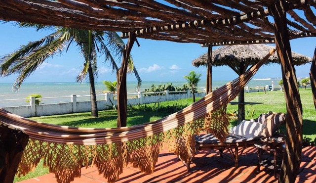 Casa de charme e aconchego a beira-mar em Graçandu RN