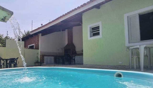 Casa em Itanhaém com Piscina a 90m da Praia in Itanhaém