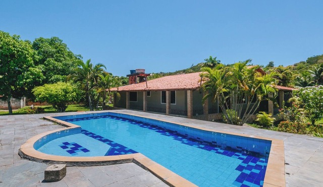 Casa encantadora c Wi-fi, piscina e churrasqueira