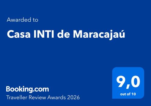 Casa INTI de Maracajaú
