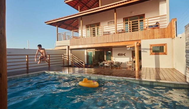 Casa Linda com Vista Para as Dunas de Jericoacara e Oceano. Experiência Incrível