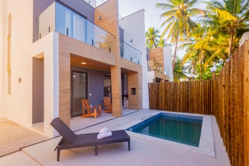 Casa Pé na Areia - Piscina, Praia, Vista e Lazer