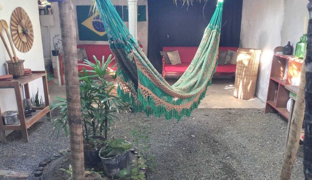 Casa rústica com todo charme do litoral