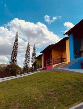 Casa vermelha Recanto Doce Lar