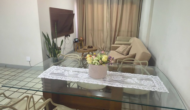 CasAmar - Beachfront property in the center of Guarapari, with direct beach access from the building. in Centro Guarapari