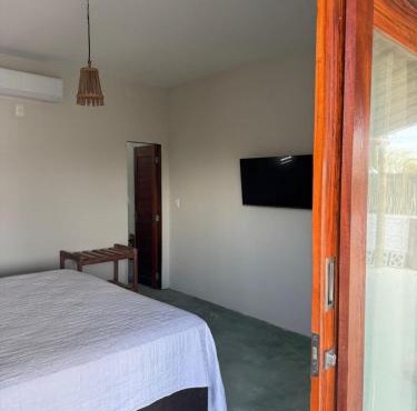 Chalé Pé na areia