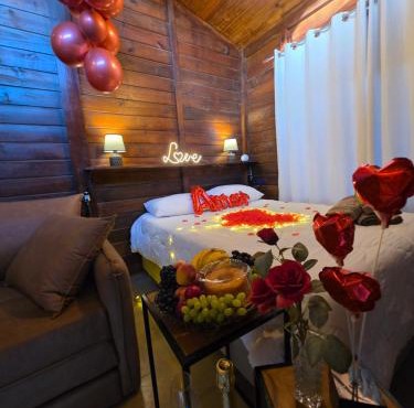 Chalé Romantico com SPA e Piscina PRIVATIVO