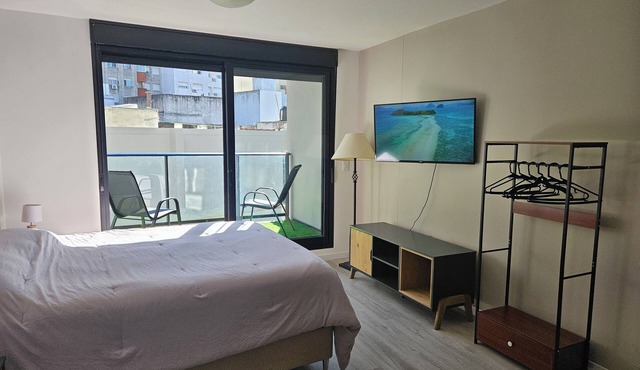 Charming apartment with AC, WiFi and cowork space in Montevideo