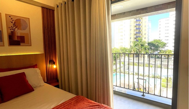 Cozy Studio Apartment in Jardim Vila Mariana - Near the Subway - Queen Bed