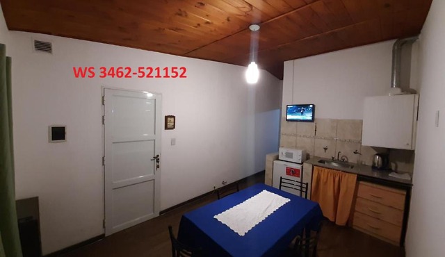 Departamento de 1 a 5 personas con servicios incluidos
