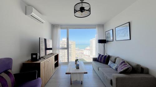 Depto Pato - Depto con vista al mar, pileta y gym en edificio Royal Park - Hola Sur