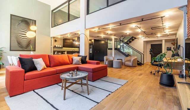 Designer loft · Private sauna & jacuzzi · Palermo