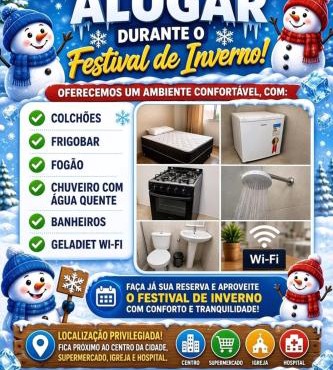 Espaço amplo para alugar Festival FIG