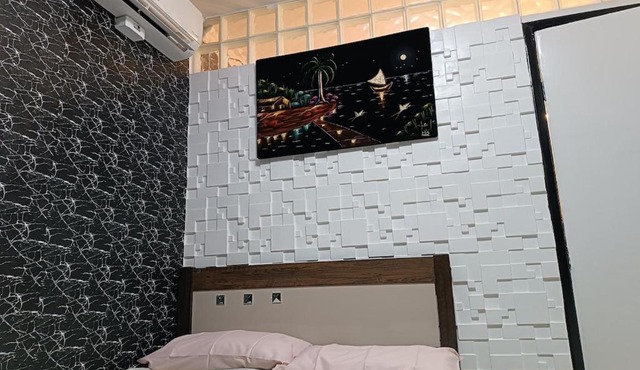 Esperança-FLAT205: Centro hospitalar,1quarto casal