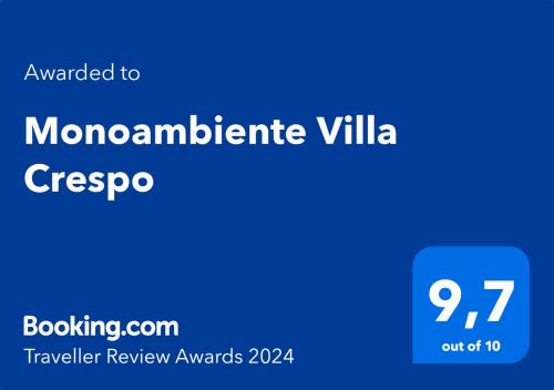 Estudio Villa Crespo