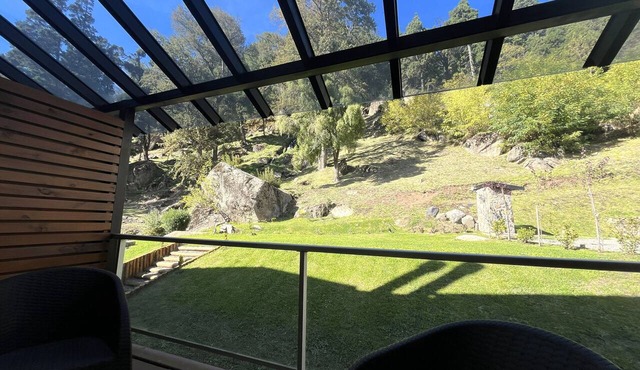 Family Getaway with Waterfall View I Ayres del Bosque Accommodations