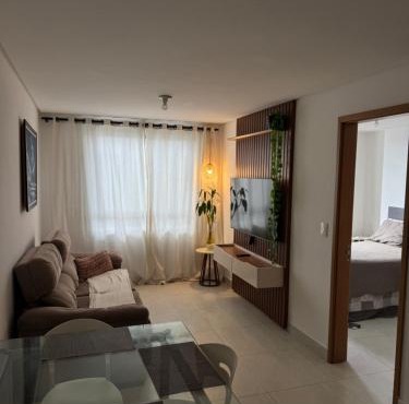 Flat aconchegante com vista pro açude