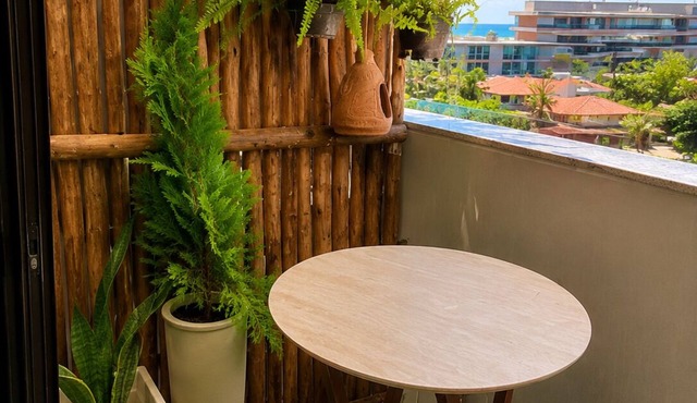 Flat Carneira, premium area, free tourist kit, 3 mins/near the Aqua Park.