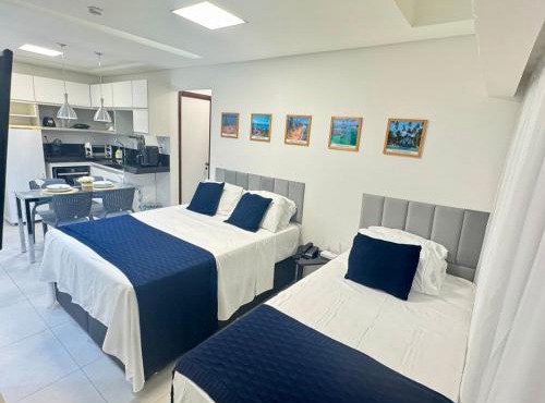 Flat com piscina a 50m da praia in Recife