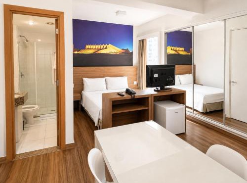 Flat no S4 Hotel em Águas Claras