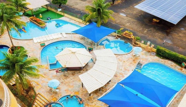 Flat no Thermas Place em Caldas Novas com Piscina