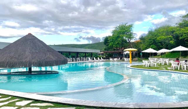 Flat | Tie | Hotel Fazenda Monte Castelo - Next to the leisure area!