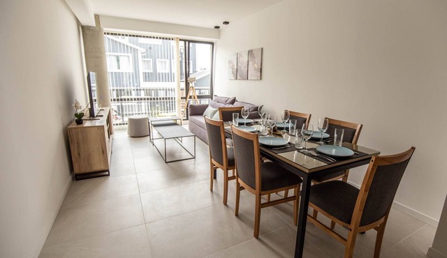 Four rooms, two bedrooms apartment