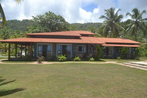 Front Sea House in Serra Grande with Private Pool and 10000 sqm of land in Serra Grande
