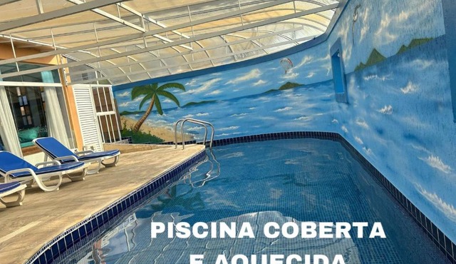 Hotel Costa Balena, Conforto e Piscina aquecida e coberta a 100m da Praia da Enseada