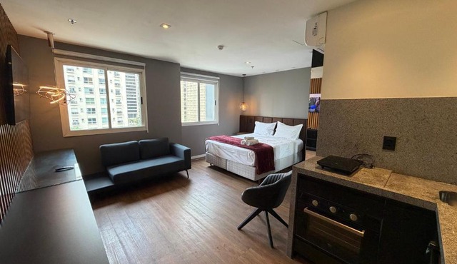 Hotel Luxuoso lado Paulista com garagem 906