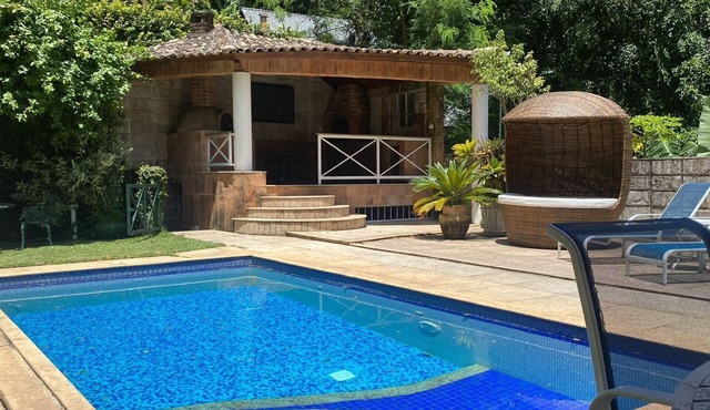 HOUSE ON TOP OF THE LAGOON - Breathtaking View and Freshness in the Atlantic Forest