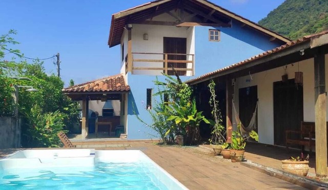 House with Pool on Lagoinha Beach - Ubatuba
