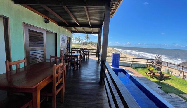 Impeccable 4-bedroom Beach House With a Great View in Mataraca