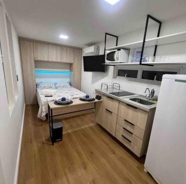 Lindo loft automatizado, 1.5KM da Praia da Costa