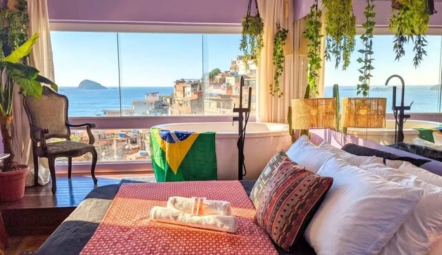 Luxury Duplex Apartment in the Favela in Rio de Janeiro