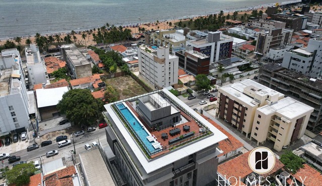 Luxury flat fully equipped at Acqua Tambau AQ2I4 in João Pessoa