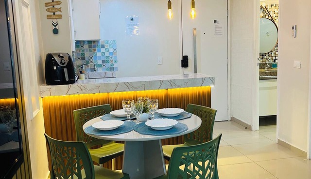 Marinas Flat 005 | Your beachfront retreat in Cabo Branco with your family. in João Pessoa