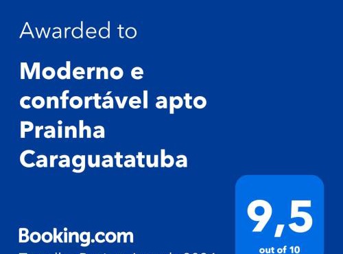 Moderno e confortável apto Prainha Caraguatatuba