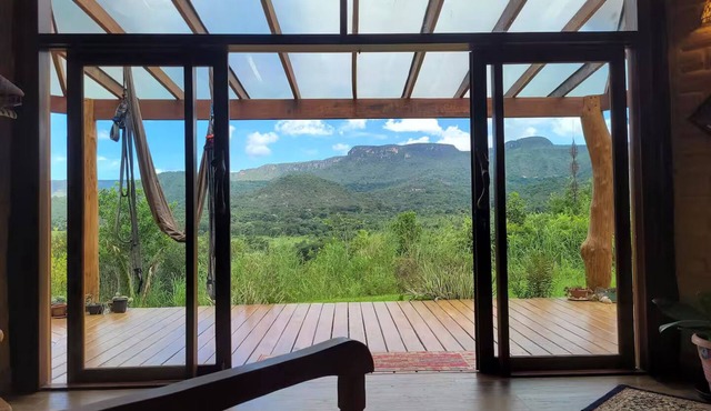 Mountain house, river bath 15 minutes walking distance